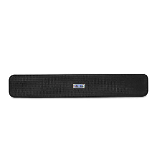 🔊 Ortel SBAR - Trap | 20W Stereo Wireless Soundbar with Dual Full-Range Drivers, 3600mAh Battery, Bluetooth 5.3, Multi-Input Support (AUX/USB/Type-C/TF), Built-in Amplifier & Rugged ABS Body – Up to 10 Hours Playtime🎶🔥