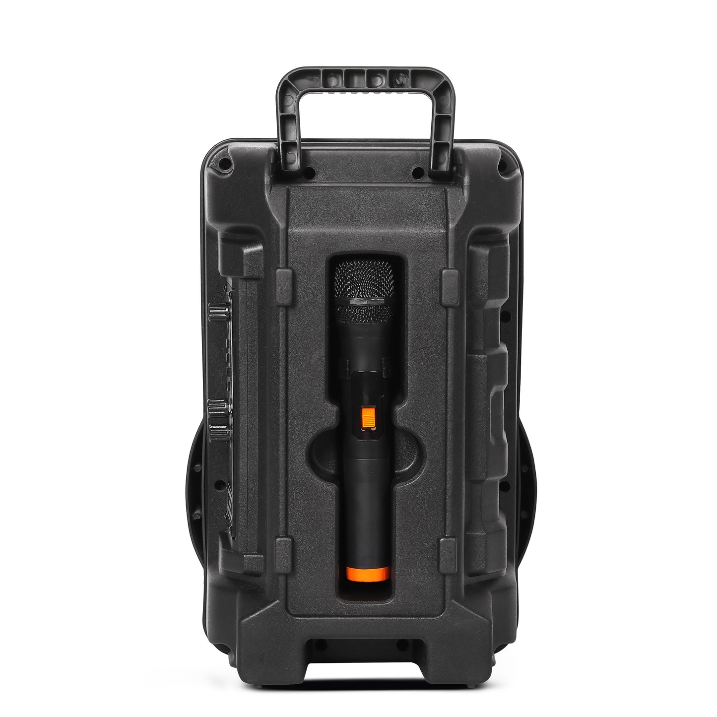 EchoBlast AURA 🔊 Ortel Wireless Trolley Speaker | 40W Peak Output | 3600mAh Battery – 13–14 Hours Playtime | 8" Heavy Bass Driver