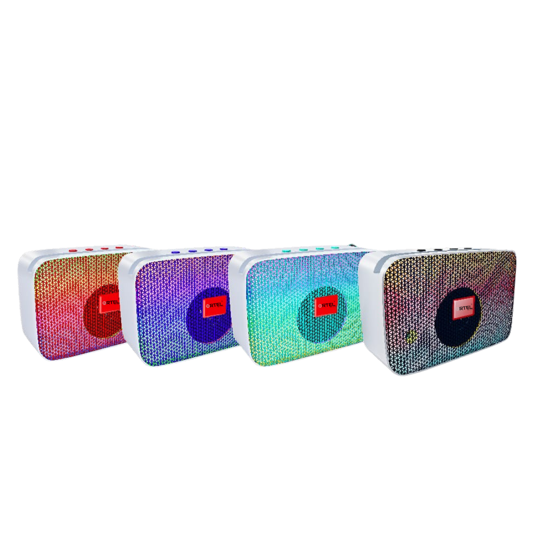 Ortel OR-Pulsepod, 16mm driver Dynamic bass Stereo Led Lighting Portable Wireless mini 5 W Bluetooth Speaker